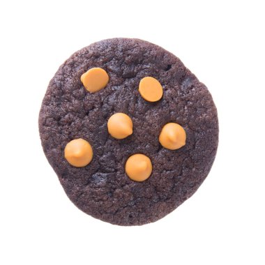 Kurabiye ya da kavram tasarımlı çikolatalı kurabiye..