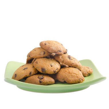 Kurabiye ya da kavram tasarımlı çikolatalı kurabiye..