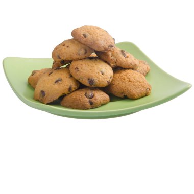 Kurabiye ya da kavram tasarımlı çikolatalı kurabiye..