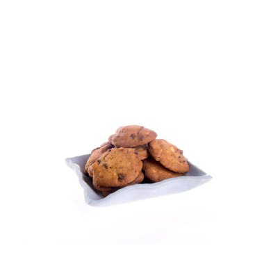 Kurabiye ya da kavram tasarımlı çikolatalı kurabiye..