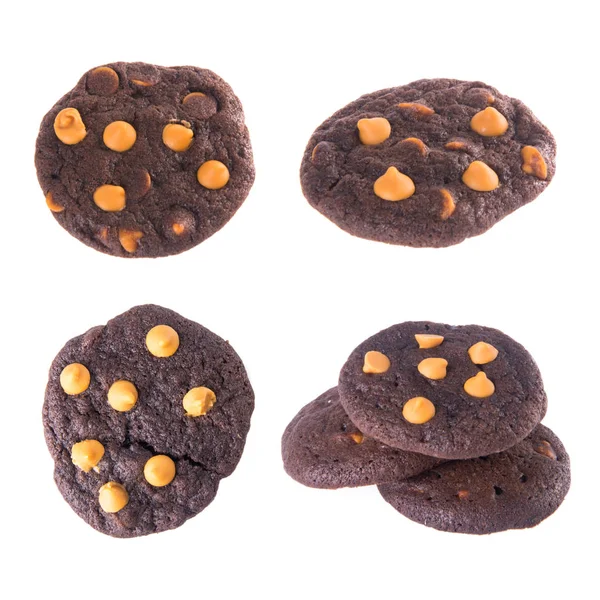 Cookies oder Schokoladenchips Cookies mit Konzeptdesign. — Stockfoto