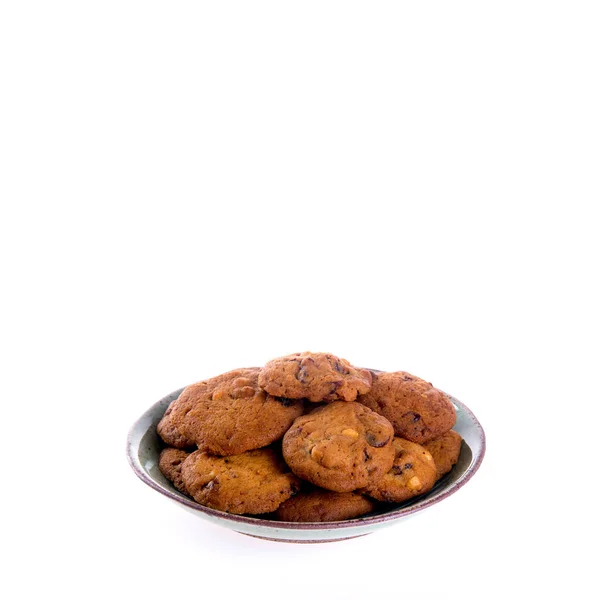 Cookies or Chocolate chips cookies with concept design. — Stock Photo, Image