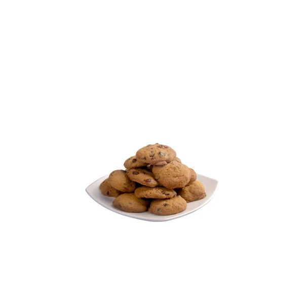 Cookies oder Schokoladenchips Cookies mit Konzeptdesign. — Stockfoto