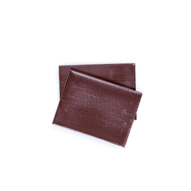 Yeni bir arka planda çikolata ya da parçacıklar.