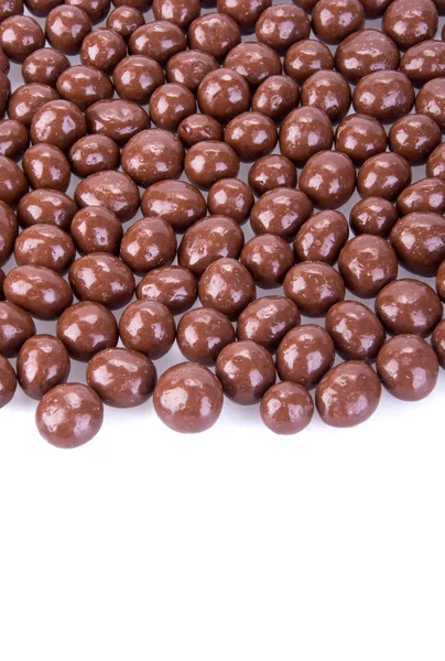 Chocolate ball or chocolate balls background new. — Stock Photo, Image