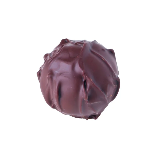 Chocolate ball or handmade chocolates ball on background. — Stock Photo, Image