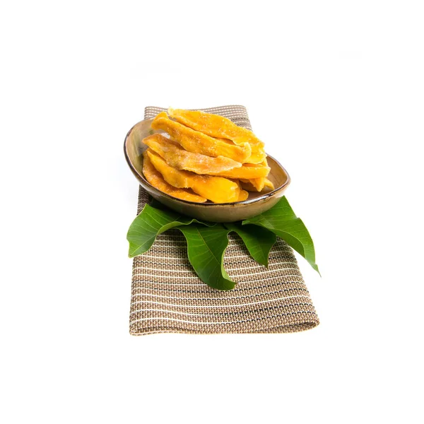Dried Mango or Dried Mango slices on a background new.