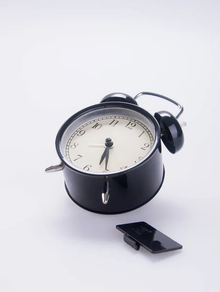 Clock or alarm clock with concept on a background new. — Stock Photo, Image