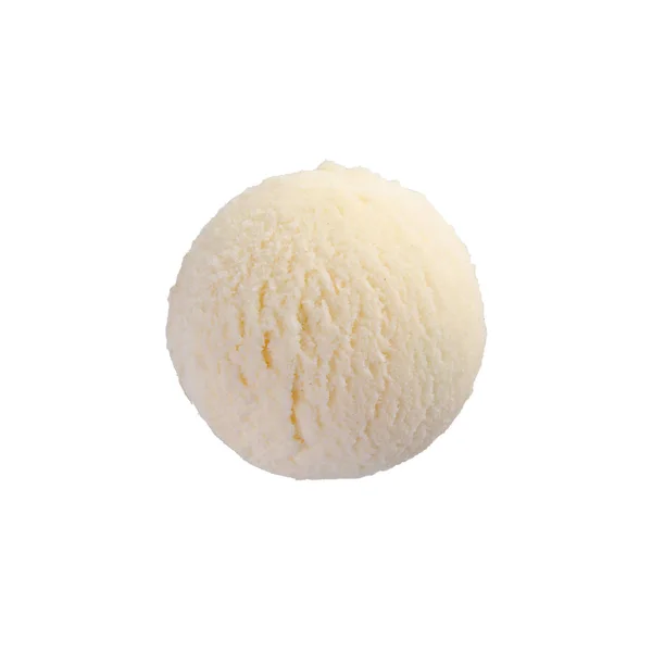 Ice cream or ice cream scoop on background new. — Stock Photo, Image