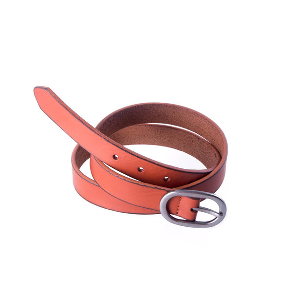 belt or brown colour belts on a background new.