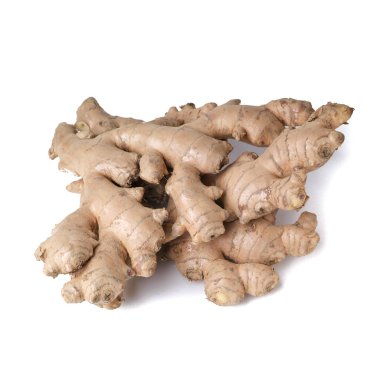 Yeni arkaplanda zencefil veya zencefil kökü.