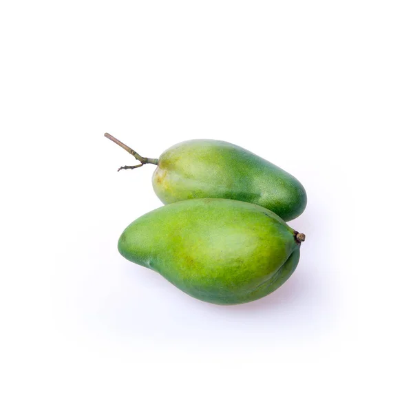 Манго або зелений манго на фоні нового . — стокове фото