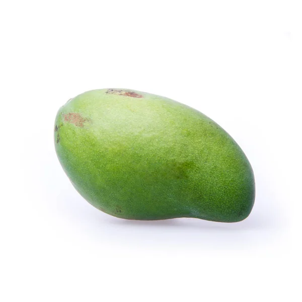 Mango o mango verde sobre un fondo nuevo . —  Fotos de Stock