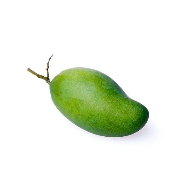 Mangue ou mangue verte sur un fond nouveau . — Photo