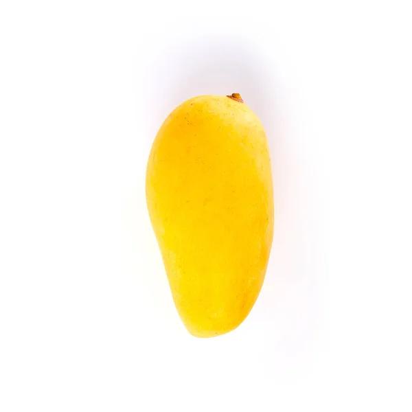 Mangos o mangos amarillos sobre un fondo nuevo . — Foto de Stock