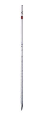 Laboratuvar ya da kimya laboratuarı için boş pipet izole edildi.