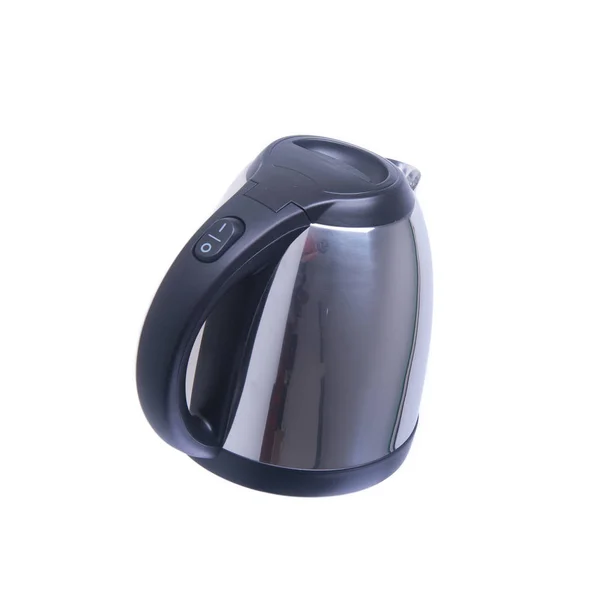 Kettle or Stainless Steel Electric Kettle on background new. — Stock Photo, Image