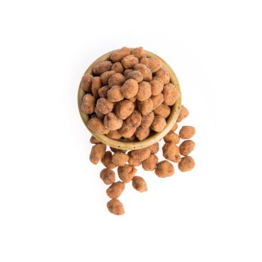 fındık ya da fıstıkla kıtır kıtır kaplama yeni bir arka plan.