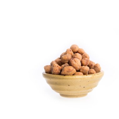 fındık ya da fıstıkla kıtır kıtır kaplama yeni bir arka plan.