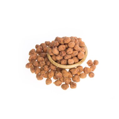 fındık ya da fıstıkla kıtır kıtır kaplama yeni bir arka plan.