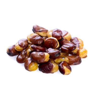 fındık ya da tuzlu fasülye ya da Victoria Faba yeni bir arka planda.