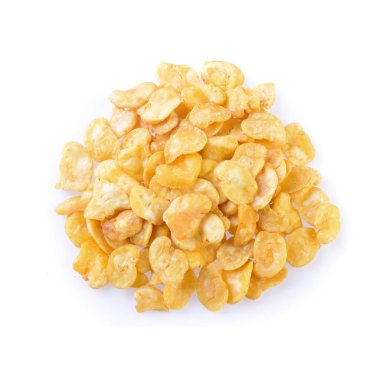 fındık ya da tuzlu fasülye ya da Victoria Faba yeni bir arka planda.