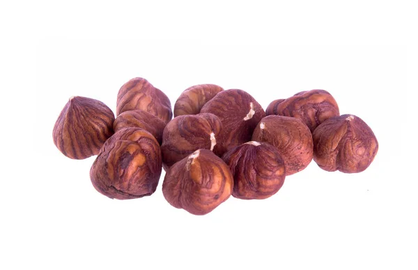 Nuts or hazelnuts nuts on a background new. — 스톡 사진