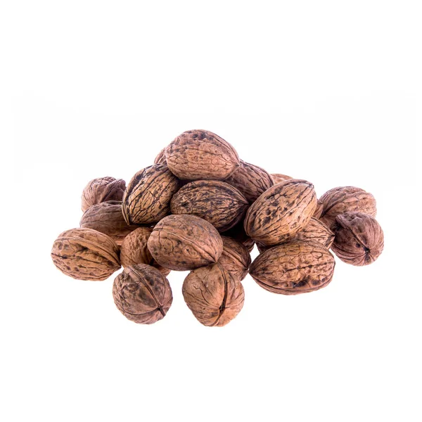 Nuts or walnuts on a background new. — 스톡 사진