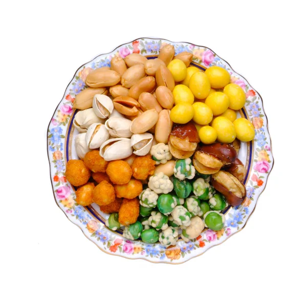 Nuts or mix nuts on a background new. — Stock Photo, Image