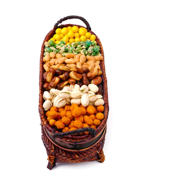 Nuts or mix nuts on a background new. — Stock Photo, Image