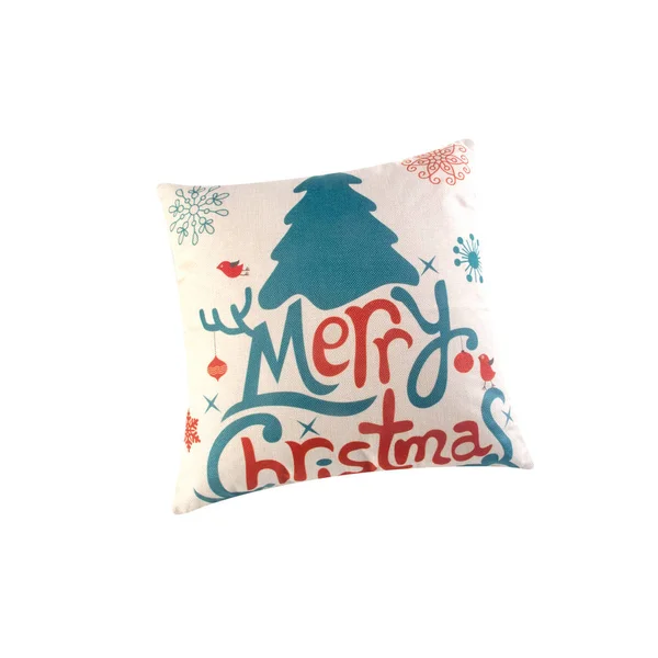 Pillows or christmas pillows on a background. — 스톡 사진