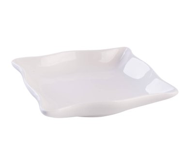 yeni bir arkaplanda tabak ya da boş tabak.