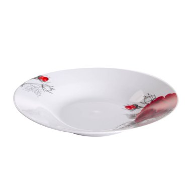 Yeni bir arka planda plaka ya da el boyası.