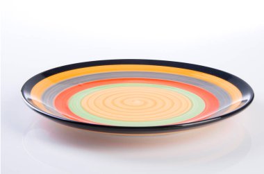 Yeni bir arka planda plaka ya da el boyası.