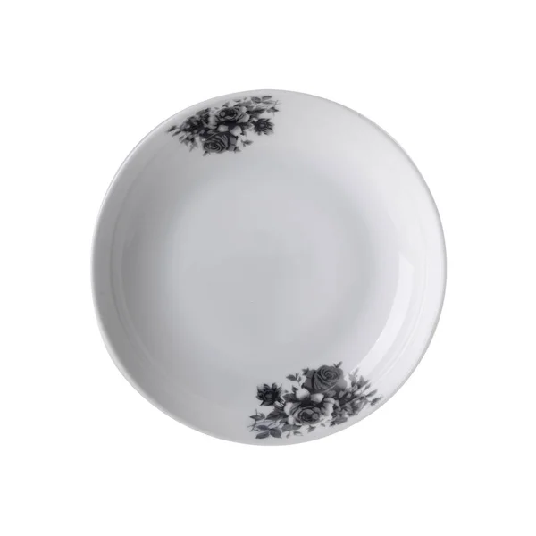 Plate or hand painted plate on a background new. — Stock Photo, Image