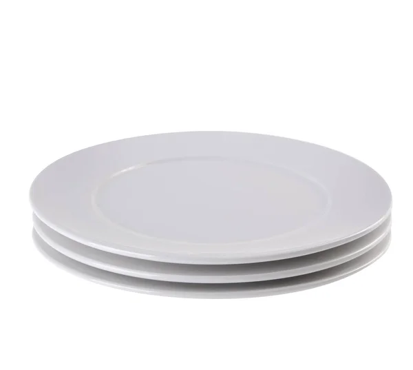 Plate or empty plate on a background new. — Stock Photo, Image