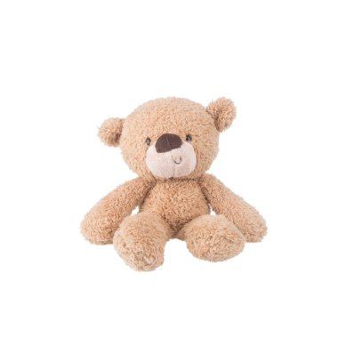 Oyuncak ya da kahverengi oyuncak ayıcığın arka planda yeni bir konsepti var.