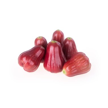 yeni arkaplanda gül elması ya da gül elması meyvesi.