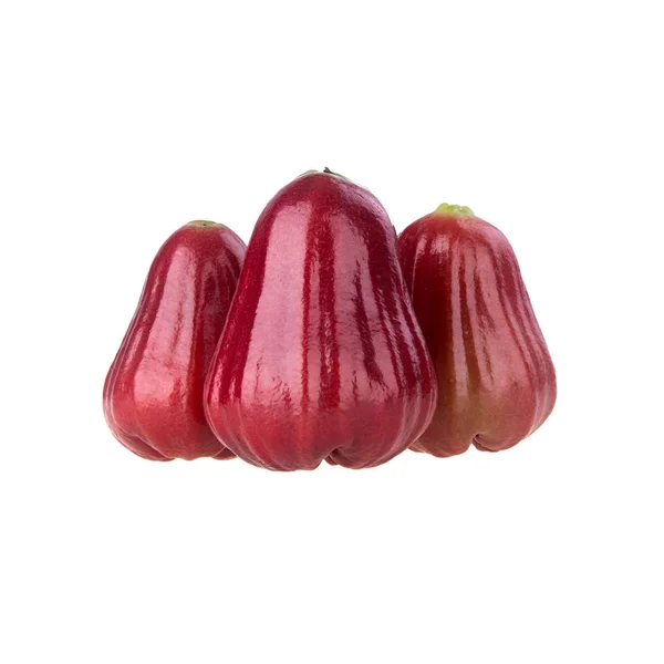 Manzana rosa o fruta de manzana rosa en el fondo nuevo . — Foto de Stock