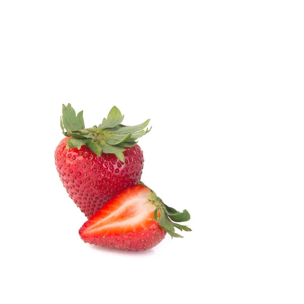 Erdbeere Oder Erdbeere Mit Konzept Hintergrund Neu — Stockfoto