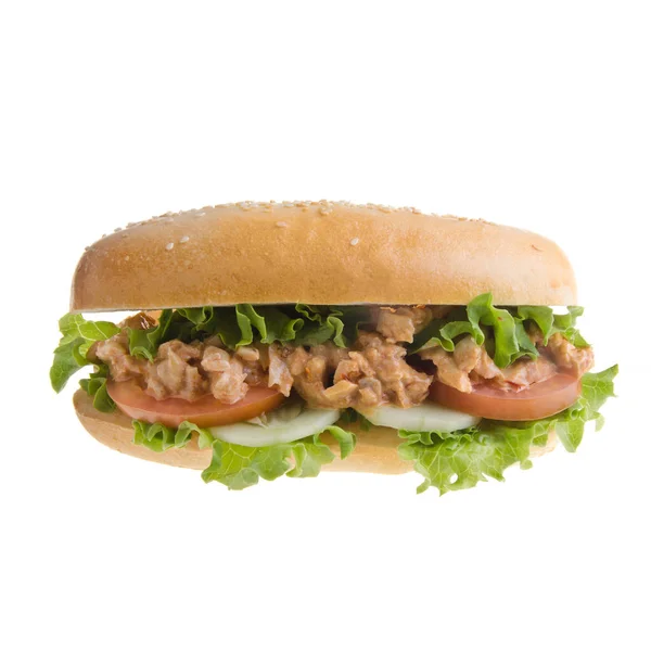 Sandwich Sandwich Con Concetto Sfondo Nuovo — Foto Stock