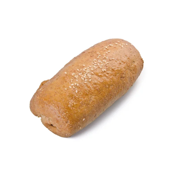 Brot Oder Vollkornbrot Auf Neuem Hintergrund — Stockfoto