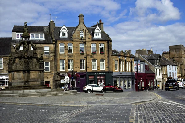 Calles de Linlinthjalá, Escocia, Reino Unido, 06.08.2015 — Foto de Stock