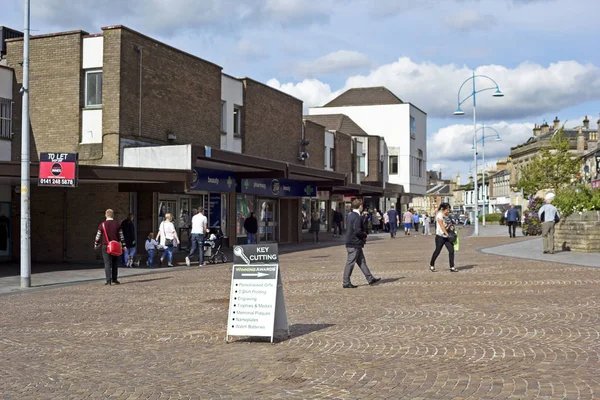 Rues de Coatbridge, North Lanarkshire, Royaume-Uni, 08.08.2015 — Photo