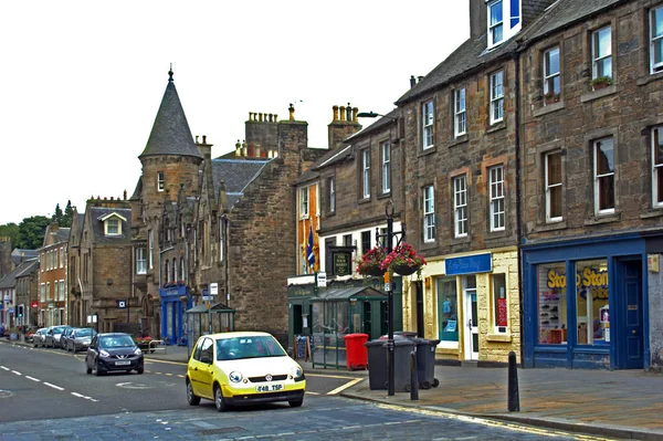 Streets of Linlinthascar in Scotland, UK, 06.08.2015 — Foto Stock