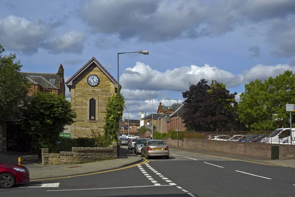 St Patricks Church and Streets of Coatbridge, North Lanarkshire, Reino Unido, 08.08.2015 — Fotografia de Stock