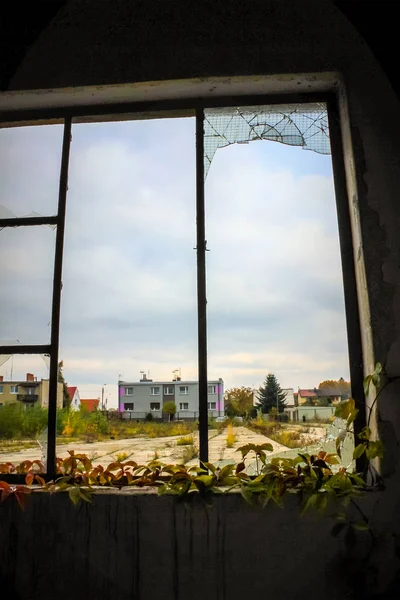 Poland, old communist buildings — Stock Photo, Image