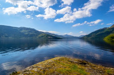 Loch Lomond rowardennan, İskoçya, İngiltere'de yaz