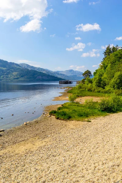 Loch Lomond rowardennan, İskoçya, İngiltere'de yaz