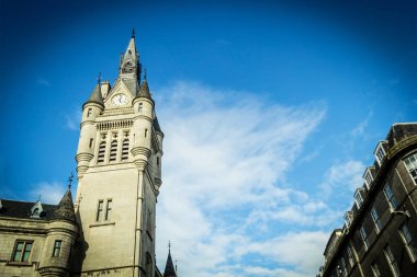 Aberdeen granit city, Townhouse Union Caddesi'nin, İskoçya, İngiltere'de